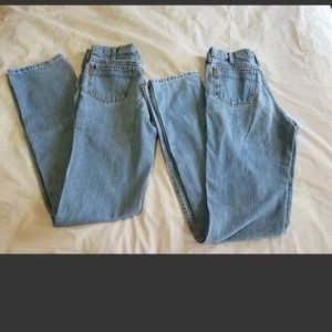 P12e Lot of 2 cinch mens bronze label size 32×40 b